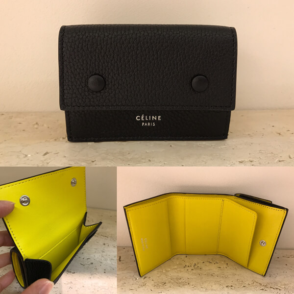 ミニ財布 セリーヌ スーパーコピー 折りたたみ財布コンパクト 3