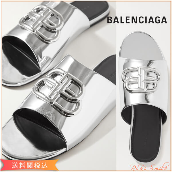 BALENCIAGA バレンシアガ/サンダル 23.5/OVAL BB SANDL F05/Aランク/67  