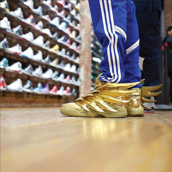 アディダス Jeremy Scott x Wings 3.0 Solid Gold B35651|スーパーコピー