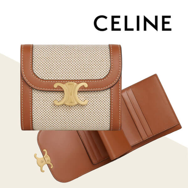 超激安新作【セリーヌ 財布 コピー】大人気スモール フラップ  