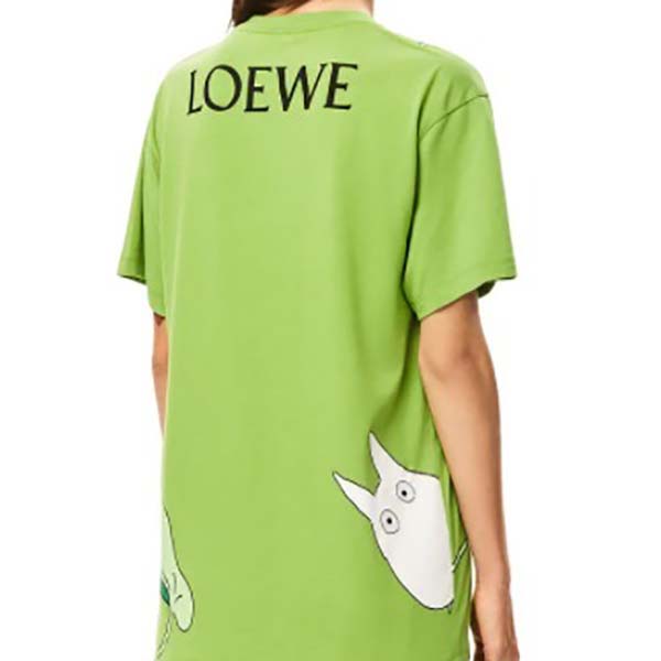 ロエベ トトロ tシャツ コピー ロエベ×となりのコラボ コットン ロエベ トトロ tシャツ コピー ロエベ×となりのコラボ コットン