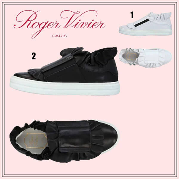 roger vivierフリルスニーカー37 roger vivier フリルスニーカー37