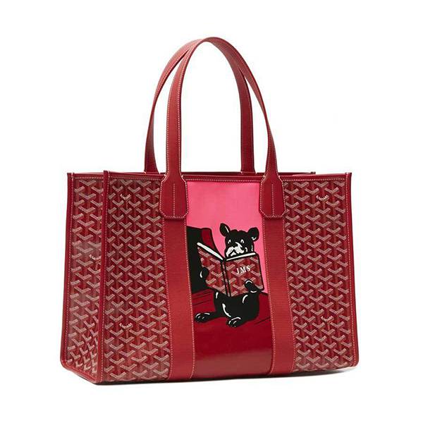 国内発送 ゴヤール ヴィレット トート MM ゴヤール GOYARD ヴィレットMM ネイビー コーティングキャンバス