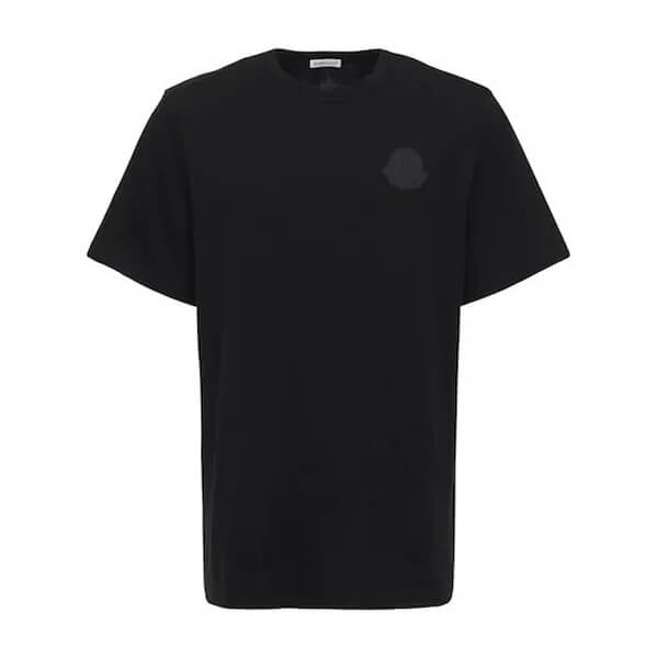 21SS【モンクレール 偽物】バックレタリングロゴ&ロゴワッペンT