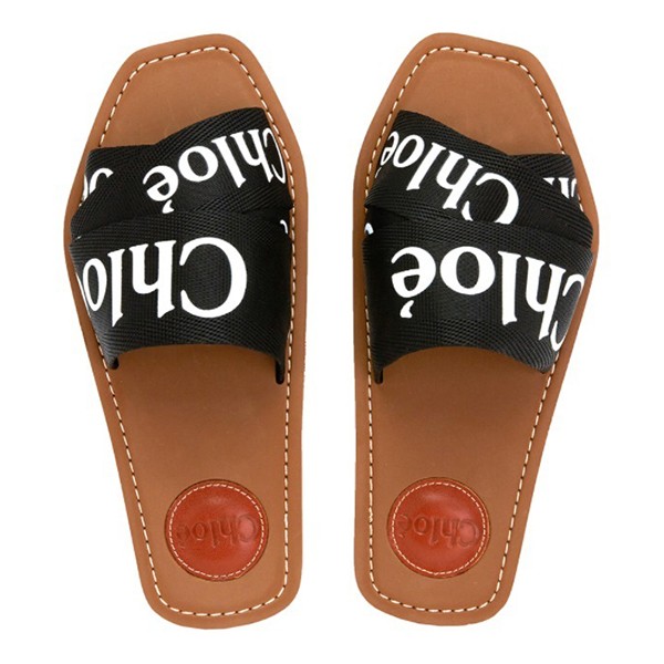 Chloe ウッティフラットミュル CHC19U18808 275 Chloe クロエ CHC19U18808 WOODY ウッディ フラットミュール