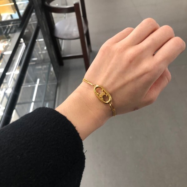 ♢セリーヌ♢BRACELETブレスレット 偽物☆ 46S906BRA 35OR