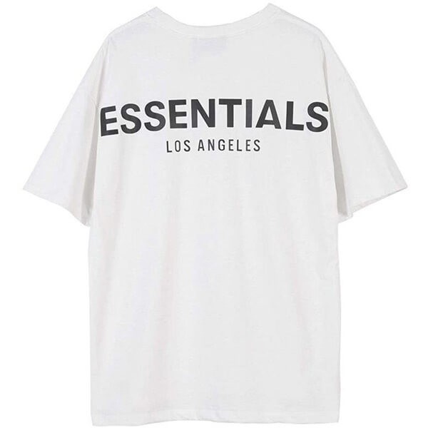 あいESSENTIALS リフレクターロゴ LS TEE XS エッセンシャルズ tシャツ 偽物 LA限定 リフレクターロゴT