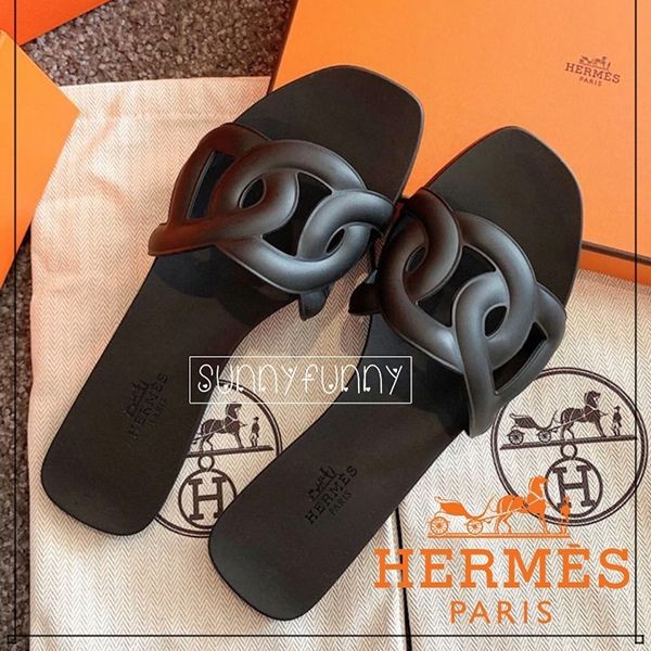 最終値下げ【美品】エルメス アロハ 黒 37