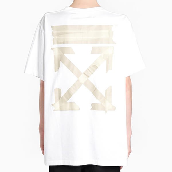OFF-WHITE*おしゃれなデザイン*オポジットアロースリム T シャツ 楽天市場】OFF-WHITE オフホワイト Tシャツ サイズ:M 20SS 絵画