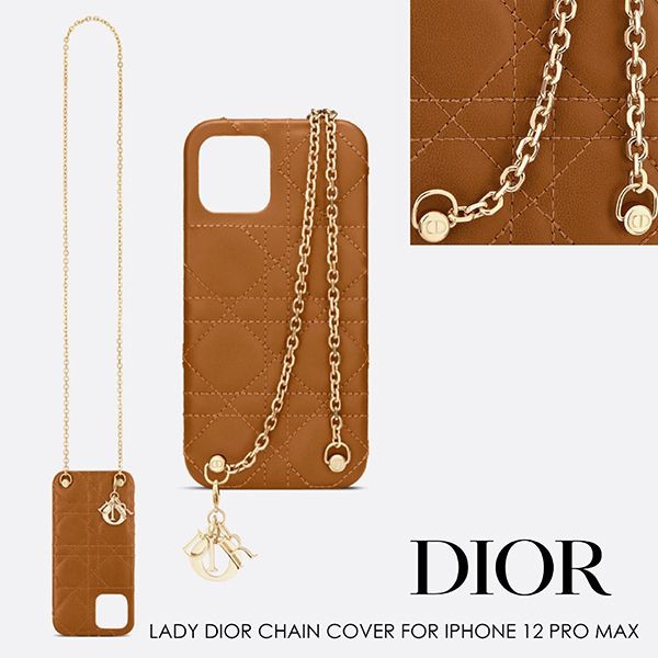 クリスチャンディオール チェーン iPhone12PRO MAX