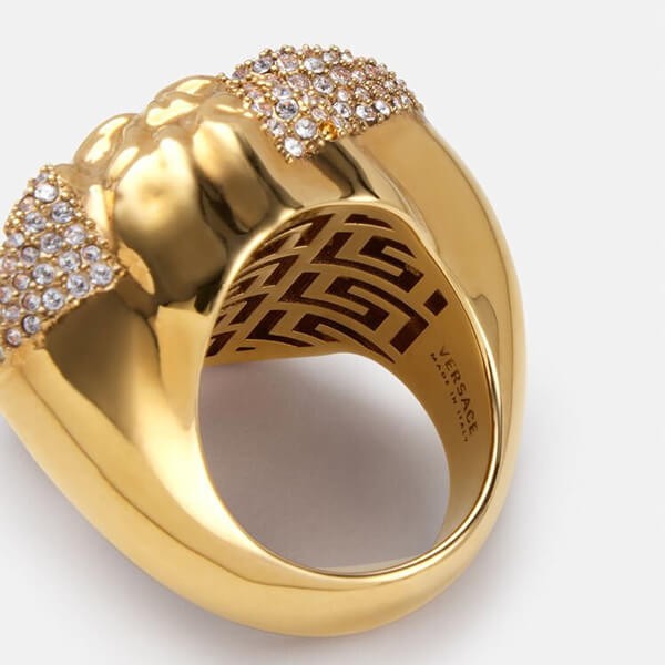 VERSACE 17号 クリスタル リング
