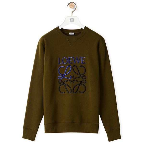 ロエベ スウェット コピー】21AW アナグラムコットンスウェット