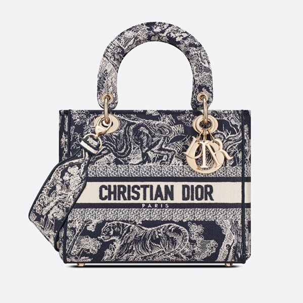DIOR | Dior Book Tote バッグ スモール トワル ドゥ ジュイ