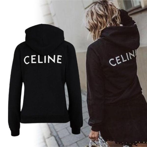 CELINE セリーヌ バックロゴ パーカー CELINE セリーヌ バックロゴ パーカー
