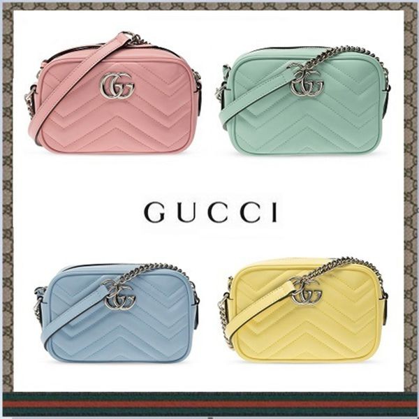 楽天市場】グッチ GUCCI レディース GGマーモント キルティング