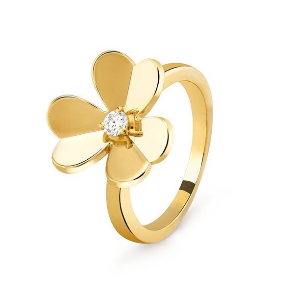 ヴァンクリーフ&アーペル＊フリヴォル リング 1フラワー スモール