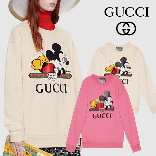Disney x グッチ ミッキーマウス 偽物 オーバーサイズ