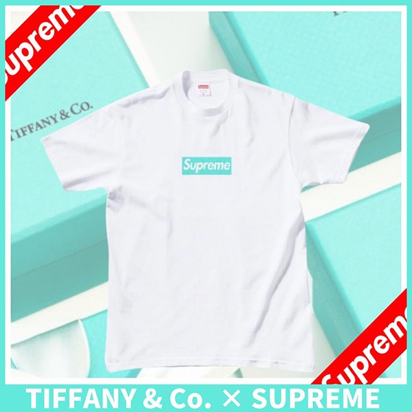 シュプリーム x ティファニー】Box Logo Tee ボックスロゴ T