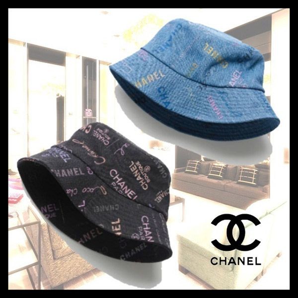 甘すぎない大人カラー【CHANEL】バケットハット 22SS《オールシーズン使える♪》シャネル バケット ハット 帽子
