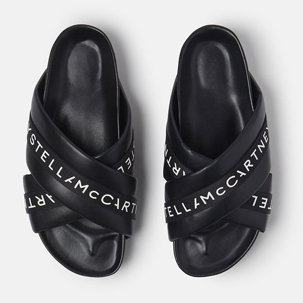*STELLA McCARTNEY*ロゴ スライドサンダル 3色展開 関税送料込♪Stella McCartney/ロゴディテール スライドサンダル