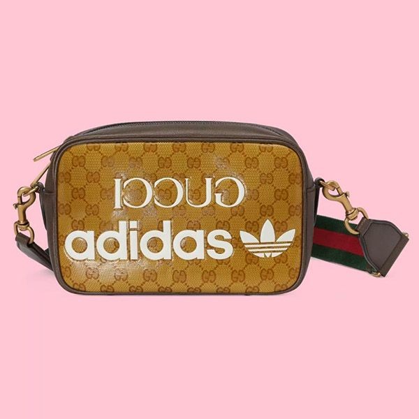 アディダス×グッチ 偽物 ユニセックス スモールショルダーバッグ