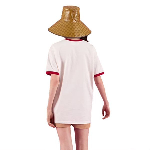 コラボ☆】アディダス×グッチ コットン ジャージ Tシャツ コピー コラボ☆】アディダス×グッチ コットン ジャージ Tシャツ コピー