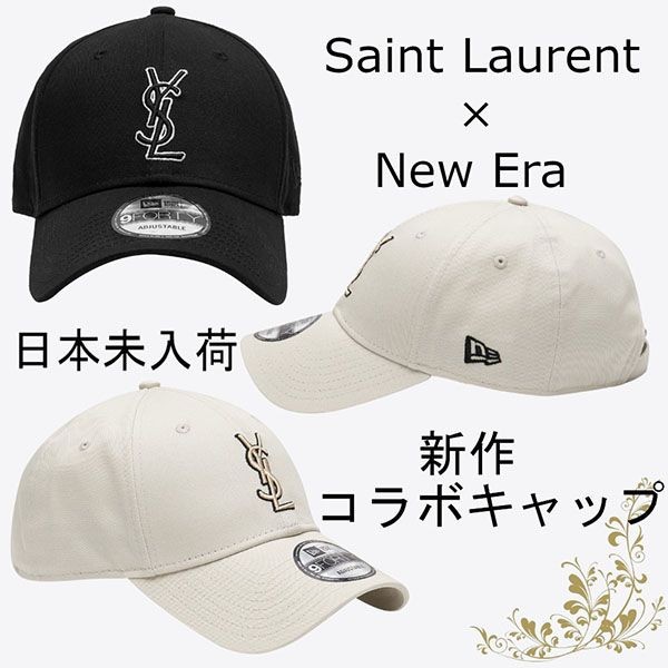 サンローラン×ニューエラ☆YSLキャップ 偽物 687687YCL361000