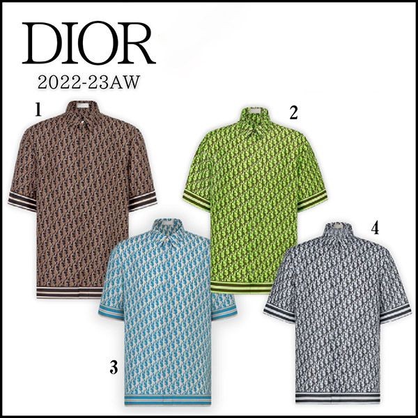 Dior オブリーク ショートスリーブ シャツ