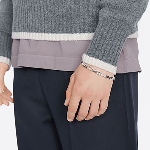 ディオール CD ICON チェーンリンク コピー ブレスレット  