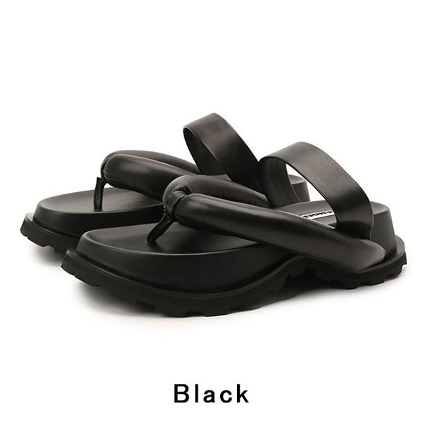 PETER DO◆レザー プラットフォーム サンダル 6cm BRADOR 【40%OFF】BRADOR ブラドール レザー メッシュ フラット