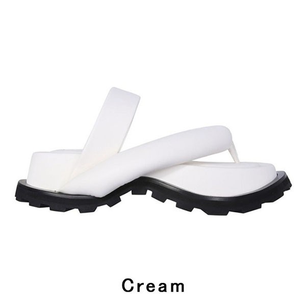 JIL SANDER パテッドレザー　サンダル 直営店買付 JIL SANDER ジルサンダー メンズ レザー サンダル