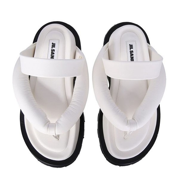 【関税送料込】OFF-WHITE レザー&ロゴジャカード サンダル 2366-d1.jpg