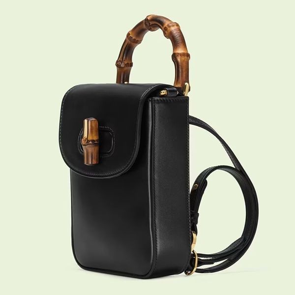 グッチ☆バンブー ミニ ハンドバッグ 偽物 ストラップ付 3WAY