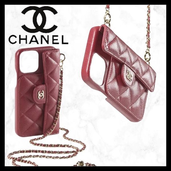 国内発送☆大人気 入手困難 CHANELシャネル iPhoneケース☆