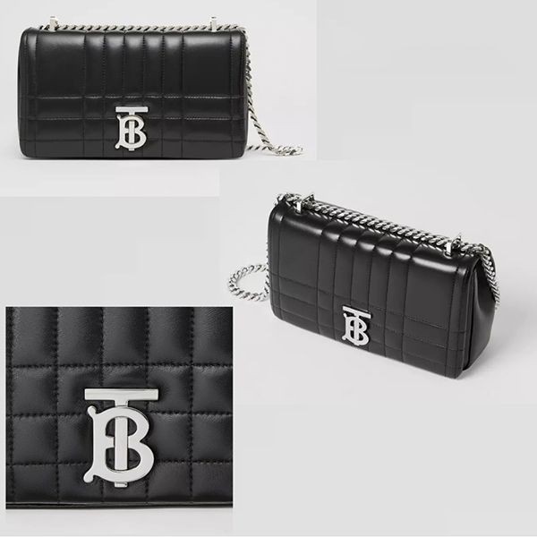 ★Burberry★キルティング レザー スモール ローラ バッグ Burberry キルティングレザー スモール ローラバッグ