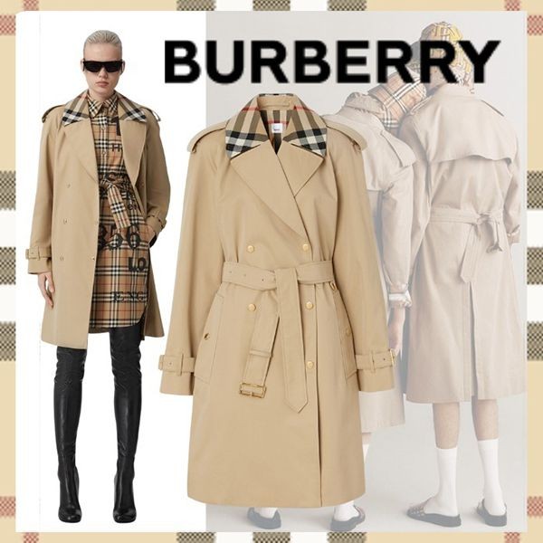 Burberryすぐ届く■国内発■Horseferryギャバジントレンチコート 3FB07BBE-7642-4702-A653-