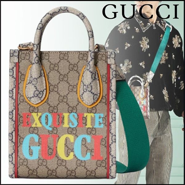 グッチ】エクスクイジット ミニトートバッグ 偽物