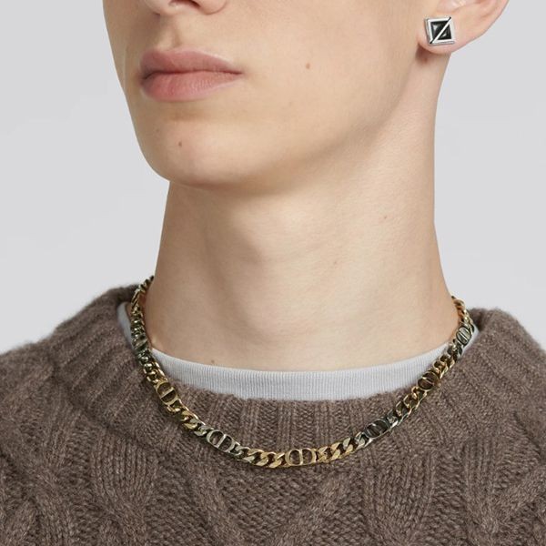 新色登場☆ディオール コピー CD ICON チェーンリンク ネックレス  