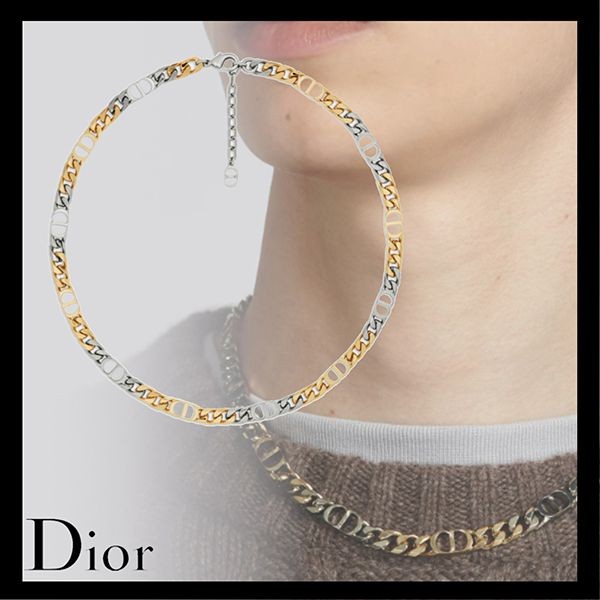 新色登場☆ディオール コピー CD ICON チェーンリンク ネックレス  