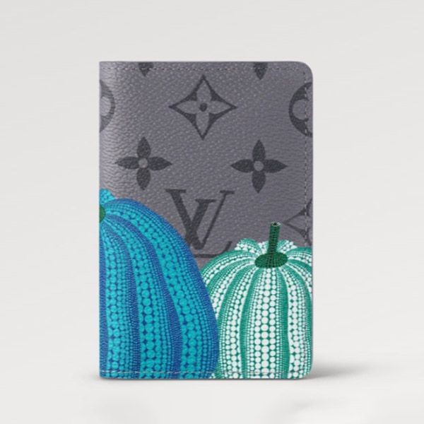 注目コラボ ルイヴィトン×草間彌生 折り財布 かぼちゃ コピー M81969  