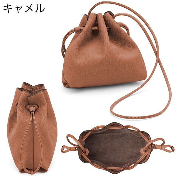 大人気☆ボナベンチュラ ノア バッグ 偽物 シュリンクレザー