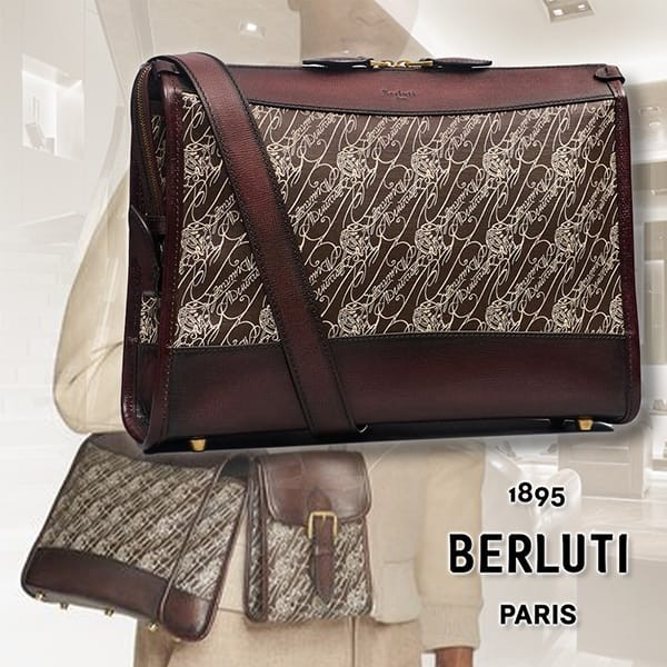 大人気定番ベルルッティ 偽物 Musette Toile Marbeuf 大人気定番ベルルッティ 偽物 Musette Toile Marbeuf