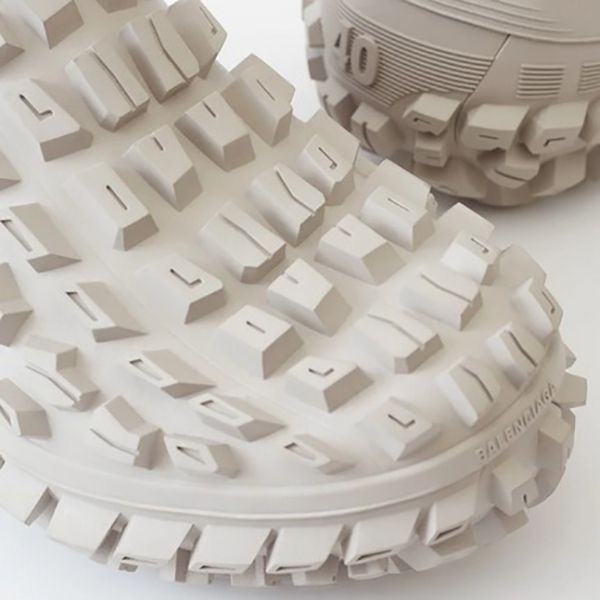 【23SS】BALENCIAGA Defender Tire サンダル 厚底 ロゴ バレンシアガ ディフェンダー Tire サンダル コピー厚底 ロゴ