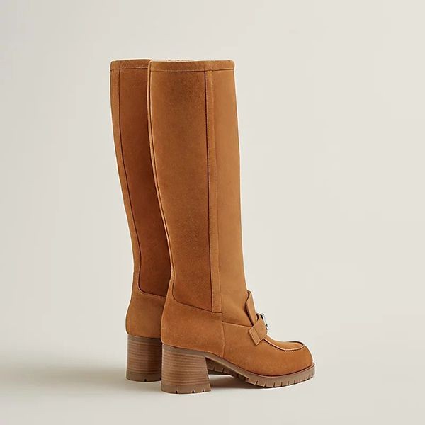 大人気！【ローファーとブーツの良いとこ取り】エルメス ロングブーツ