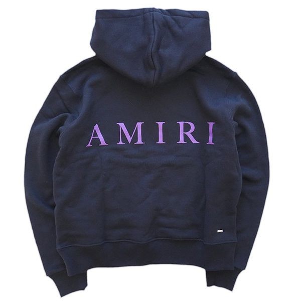 AMIRI MA ロゴ スウェット パーカー 偽物 黒 M.A. LOGO