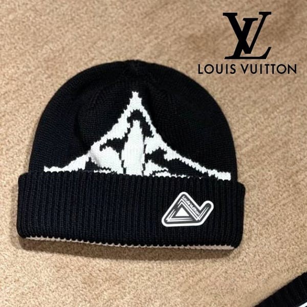 【破格‼️早い者勝ち‼️】ルイヴィトン　ビーニー・LV アイス M79373 すぐ届ルイヴィトン ビーニー LVアイス ニット帽 コピー M79373