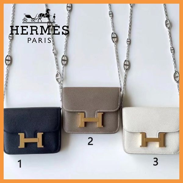 【HERMES】CONSTANCE コンスタンス スリムポーチ Nata エルメス定価 HERMES コンスタンスミニ ナタ ヴォーエプソン