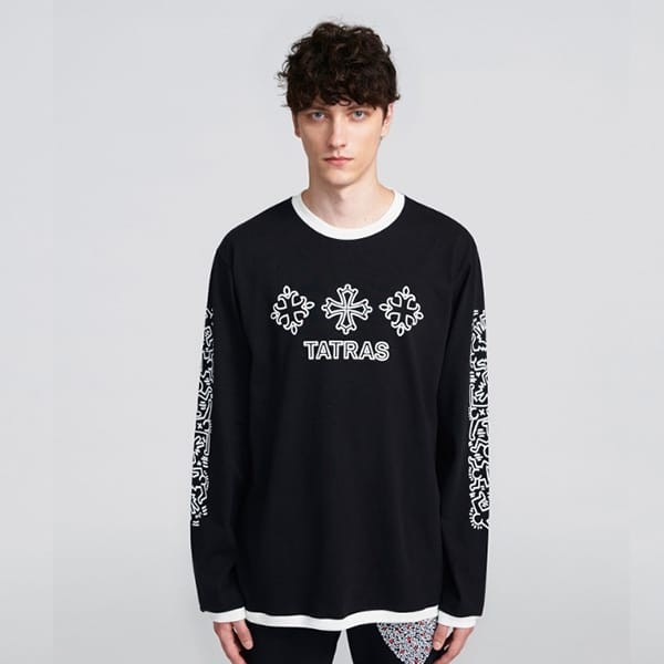 TATRAS × Keith Haring 偽物 限定コラボ SAGGIO ロングTシャツ 2
