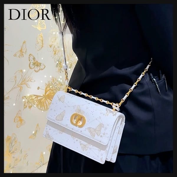 高級感溢れるデザイン♪【Dior】Miss Caro ミニバッグ 可愛い】Dior☆MISS CARO ミニバッグ《Butterfly Zodiac》 (Dior