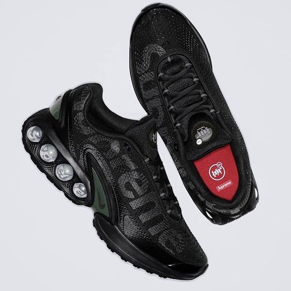 男女兼用ナイキ シュプリーム Air Max Dn Black エアマックス FZ4044 